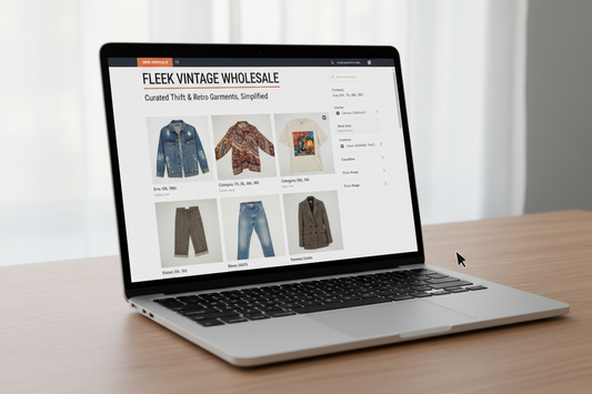 Why Fleek Vintage Wholesale Is Powering the Next Generation of Vintage Resellers